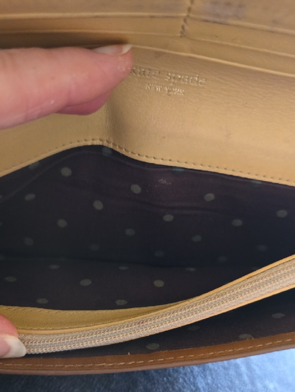 Kate Spade Project Brown Leather Wallet, See All Pictures - Picture 7 of 16